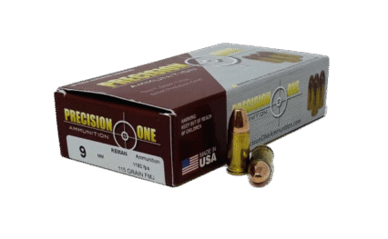 PRECISION ONE 9MM AMMUNITION 500 RDS