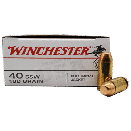 Winchester 40 S&W Ammunition Brass 500 Rounds