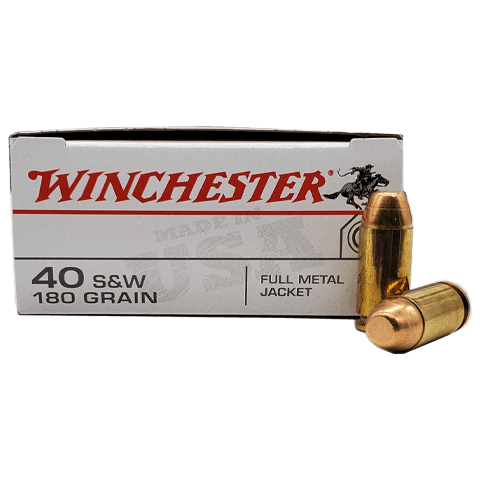 Winchester 40 S&W Ammunition Brass 500 Rounds 1 Winchester 40 S&W Ammunition Brass 500 Rounds