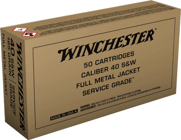 Winchester 40 S&W Ammunitions Brass 500 rounds 1 Winchester 40 S&W Ammunitions Brass 500 rounds