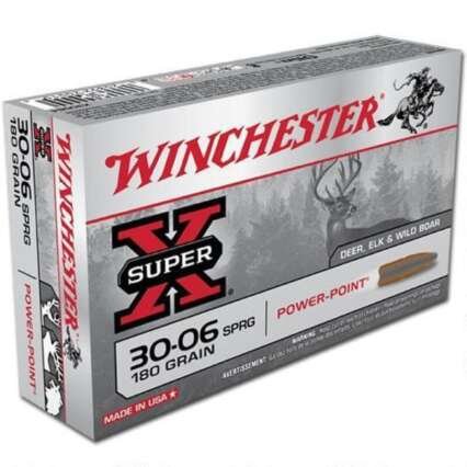 Winchester Super X .30-06 Springfield Ammunition 500 Rounds JSP 180 Grains X30064
