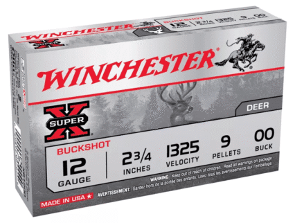 Winchester Super-X Buckshot Shotshells 500 Rounds