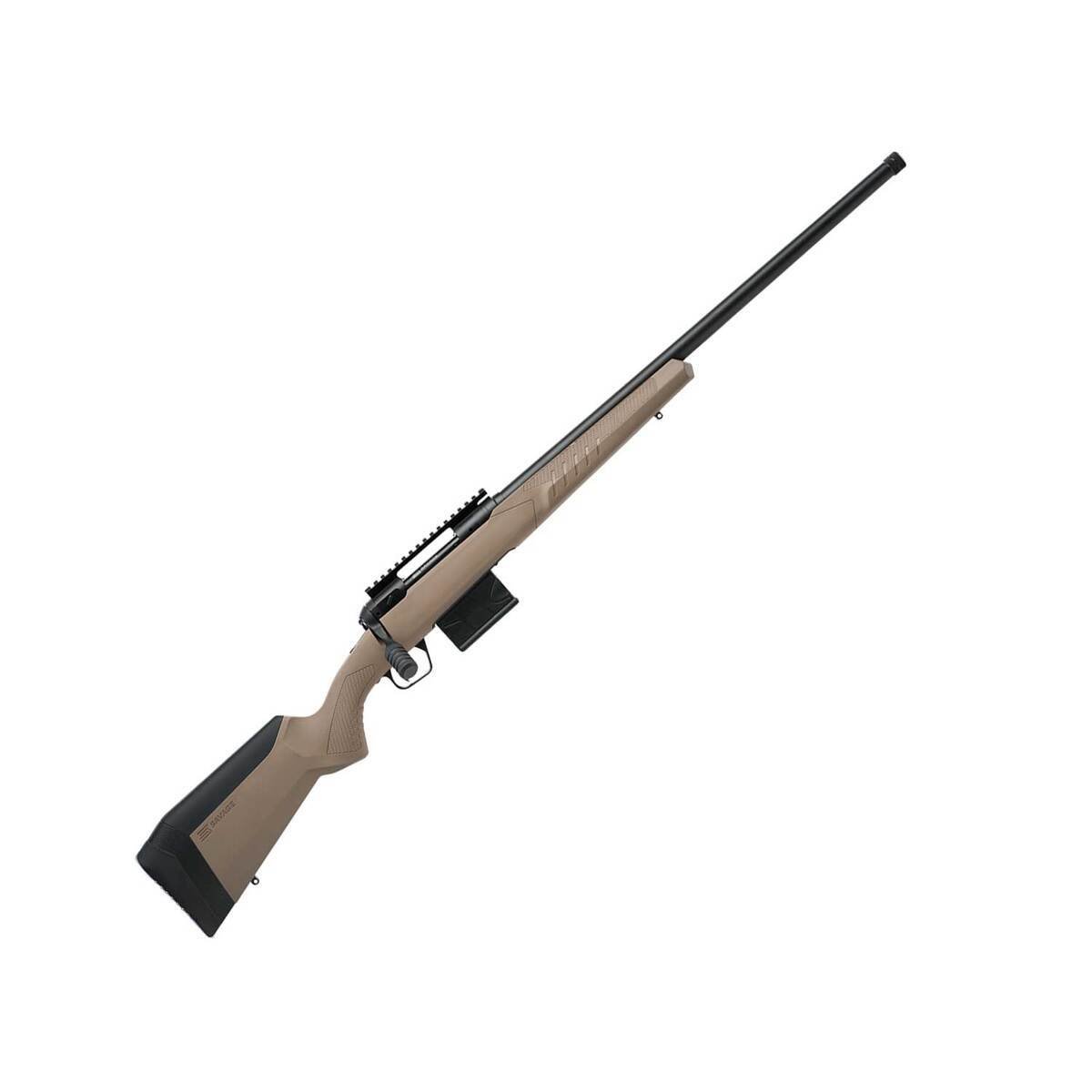 Savage Arms 110 Tactical Desert Matte Flat Dark Earth Bolt Action Rifle - 6.5 PRC - 24in 1 Savage Arms 110 Tactical Desert Matte Flat Dark Earth Bolt Action Rifle - 6.5 PRC - 24in