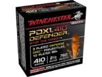 Winchester PDX1 Defender Ammunition 410 Bore 2-1/2" 3 Disks over 1/4 oz BB Shot