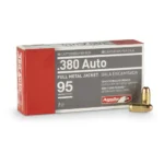 Aguila 380 ACP Ammo 95gr FMJ 500 Rounds